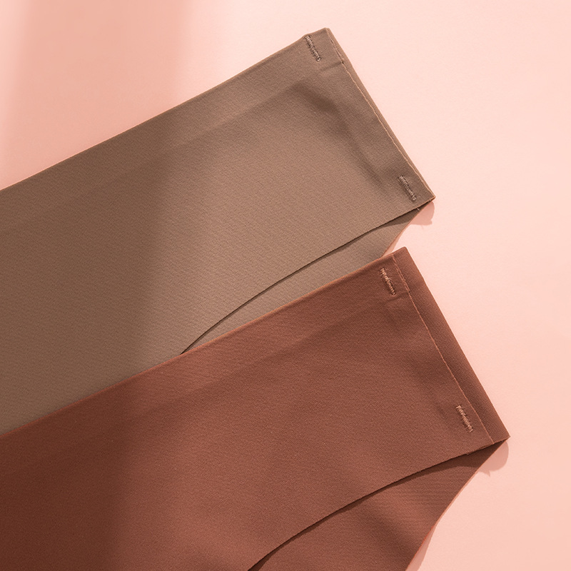 Europa y América sexy de seda de hielo sin costuras transpirable de una sola pieza de las mujeres calzoncillos Fuente de fábrica al por mayor