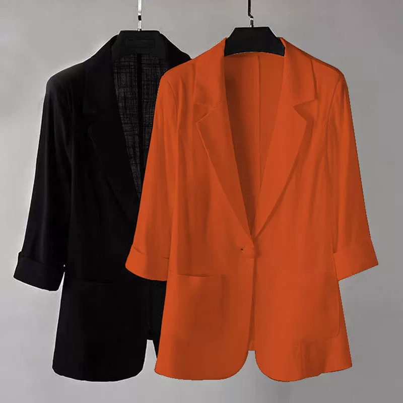 Short fitted jacket, Korean style, bright catchy style