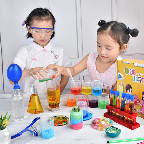 Children's steam science experiment toy set student kindergarten diy handmade technology small production science and education toys