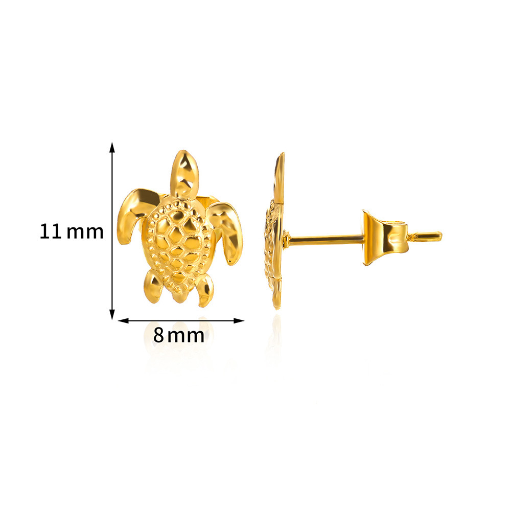 5g Weight 0.03µm-0.05µm Gold Plating Thickness PVD Coated Gold Plating Process 304 Stainless Steel Ear Needle Material 18K Real Gold Plated Plating Material Pearl Inlay Material Ear Studs Classification 18K Gold Plating Color 1 Pair Quantity Daily Occasion 304 Stainless Steel Material Tortoise, Hippocampus, Shell Pattern Women's Gender Simple Style Style Waterproof Non Tarnish, Inlay Craft PVD Coated Real Gold Plated 18K Gold Tortoise Hippocampus Shell 304 Stainless Steel Simple Style Waterproof Non Tarnish Ear Studs 12