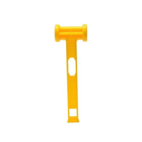 Outdoor Multi-functional PE Plastic Hammer Nail Puller Lightweight Portable Awning Tent Hammer Ground Anchor Hammer