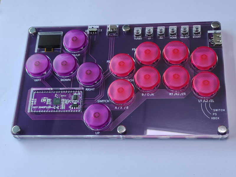 SKY2040PLUS13 teclas personalizadas SOCD juego de lucha teclado HITBOX Street Fighter 6Steam Arcade PS5