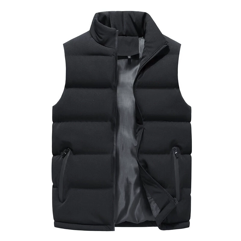 Demi-season vest, keep warm windproof jacket sleevless, slim fit