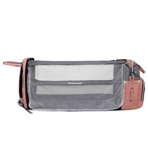 Large Capacity Mommy Bag Korean Ins Handbag Stylish Baby Bed Mother Bag Convenient Dual Shoulder Mommy Bag Baby Mother Bag