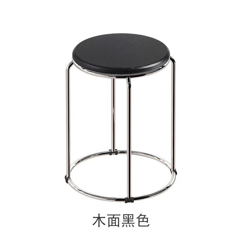 45cm Gaote No. 10 강철 막대 검정색 나뭇결 표면