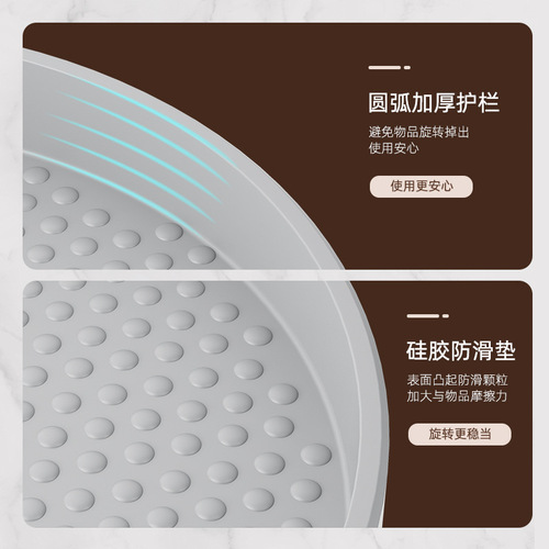 Kitchen supplies seasoning bottle storage rack household seasoning box countertop multi-functional salt soy sauce bottle rotating seasoning rack