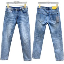 跨境批发通货克星潮流牛仔裤休闲炸街代发修身长裤男女牛仔裤