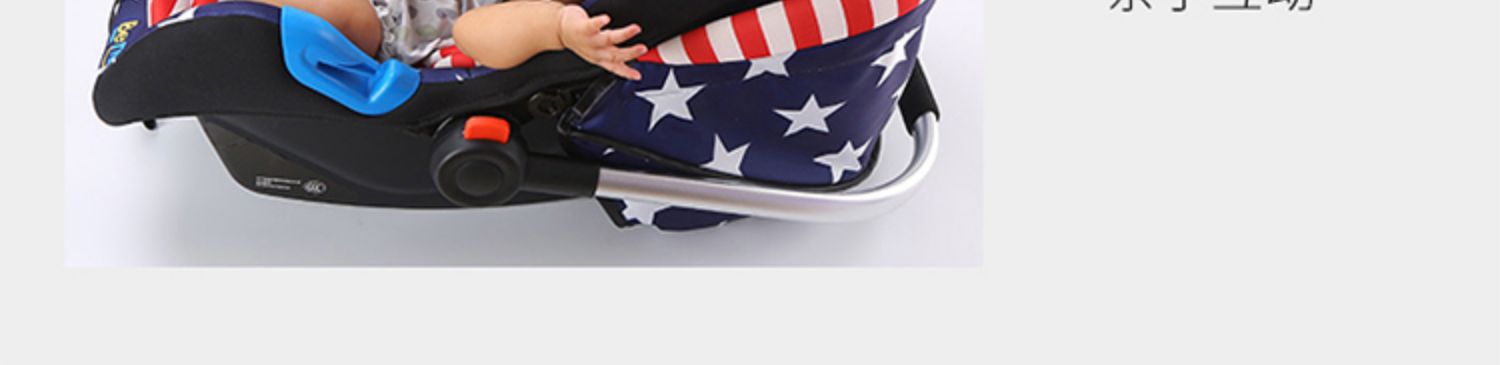 Baby basket type child safety seat newborn baby car sleeping basket portable car cradle