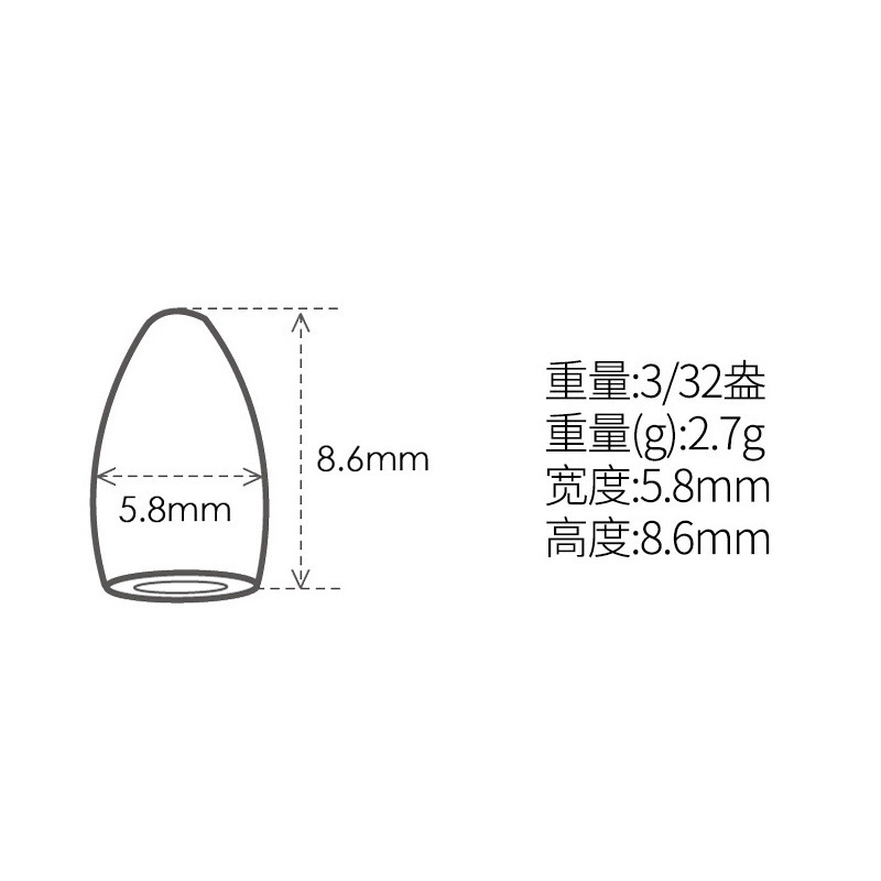 タングステン鋼の鉛は子弾頭の鉛を落として内芯の弾丸を落とします。|undefined
