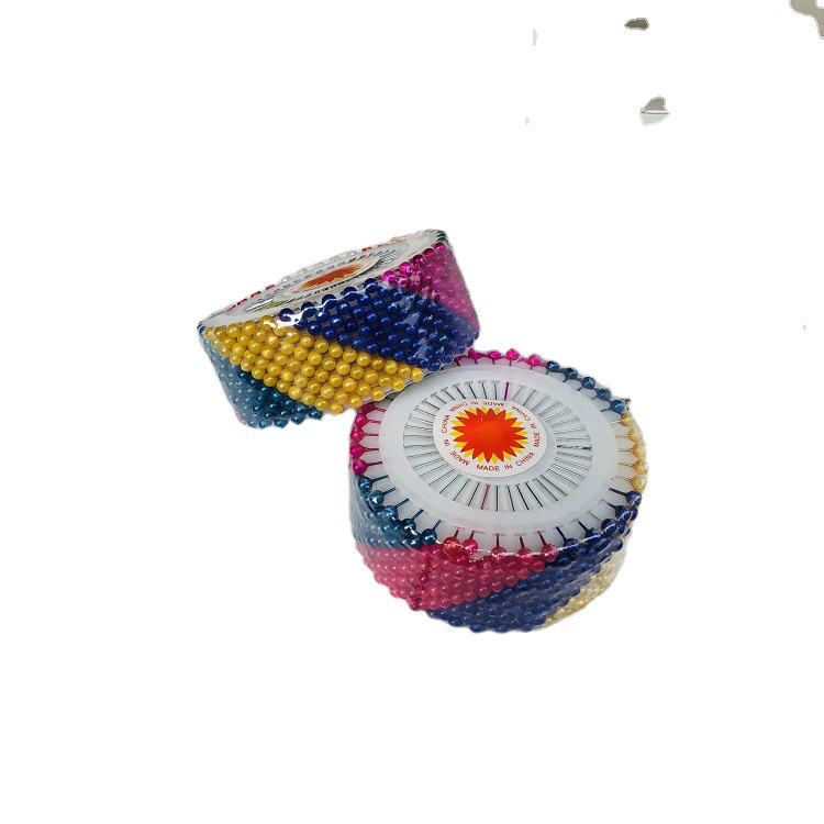 Фабрика оптом цвет в форме сердца жемчужная булавка ручная позиционирующая игла никелированная Высококачественная жемчужная игла