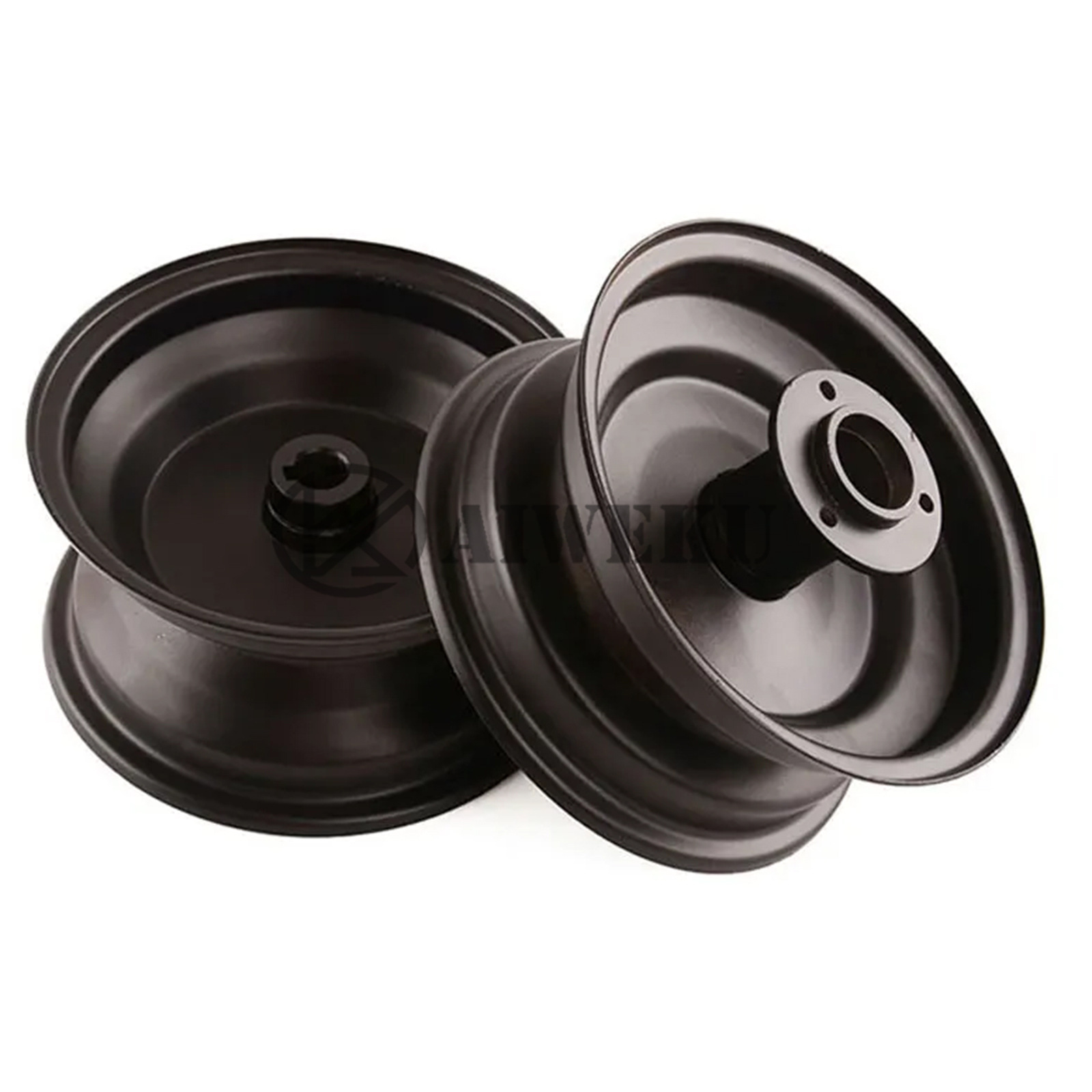 168CC kart ATV accessories tire rim small four-wheel steel ring 6-inch wheel hub