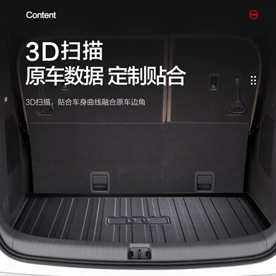 Tengshi D9 Trunk Mat: Trunk Mat