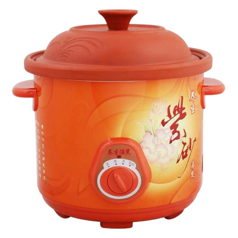 Оптовая Бытовая Автоматическая фиолетовая Песочная электрическая плита многофункциональная керамическая кастрюля медленное тушение суп горшок BB каша тушеная чашка подарок