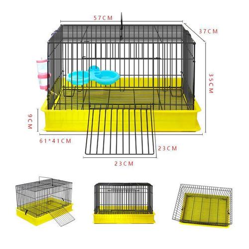 Rabbit cage anti-spray rabbit cage splash-proof encrypted reinforced rabbit cage rutin chicken cage leak-proof dwarf rabbit cage Dutch pig cage