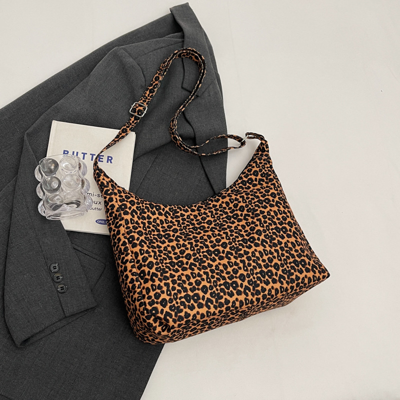 Borsa a spalla donna stampa leopardo borsa a tracolla versatile_voghion.com
