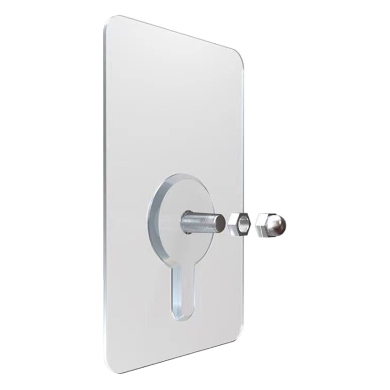 Pegatinas de tornillo sin perforaciones pegatinas de uñas de pared pegatinas de marco de fotos sin costuras fuertes marco de fotos estante gancho sin clavos gancho pegajoso al por mayor