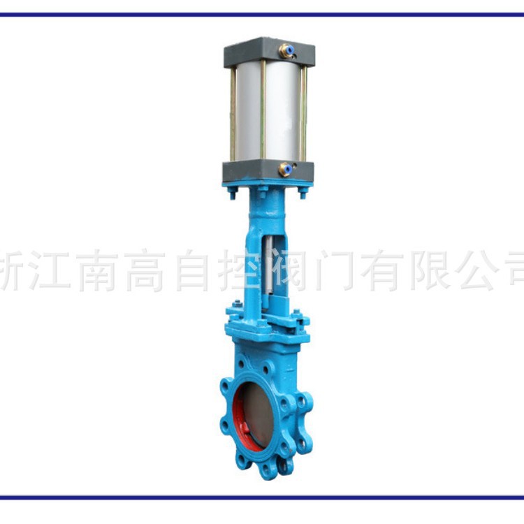 PZ673X-10C DN80 小口径刀闸阀 气动插板阀 软密封闸板阀