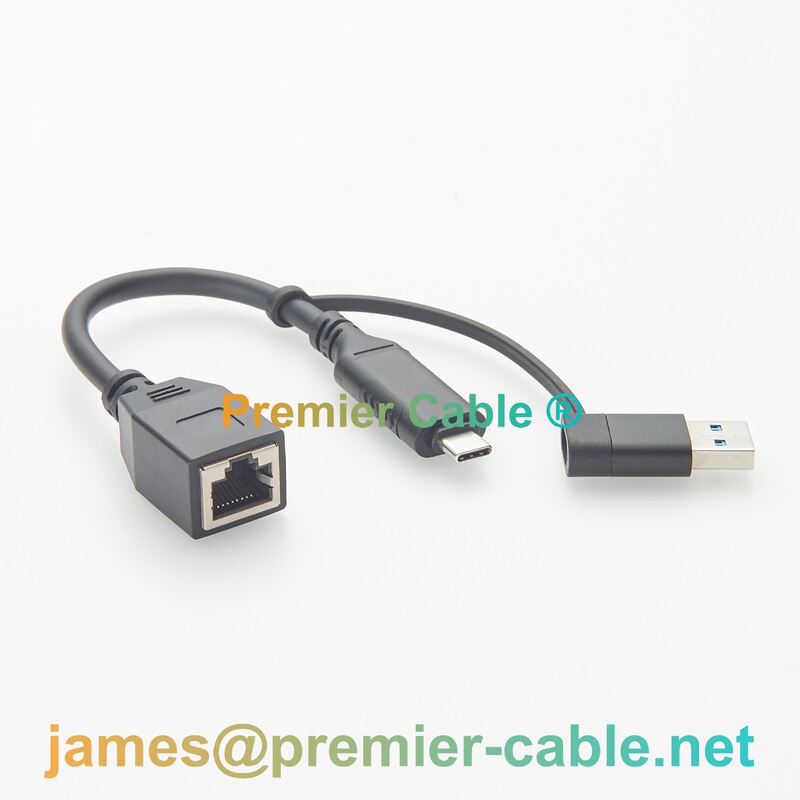 Usb-A/Usb-C to Gigabit Ethernet Network Adapter High-Speed Stable Wired Connection Extender Usb-A/Usb-C to Gigabit Ethernet Network Adapter High-Speed Stable Wired Connection Extender