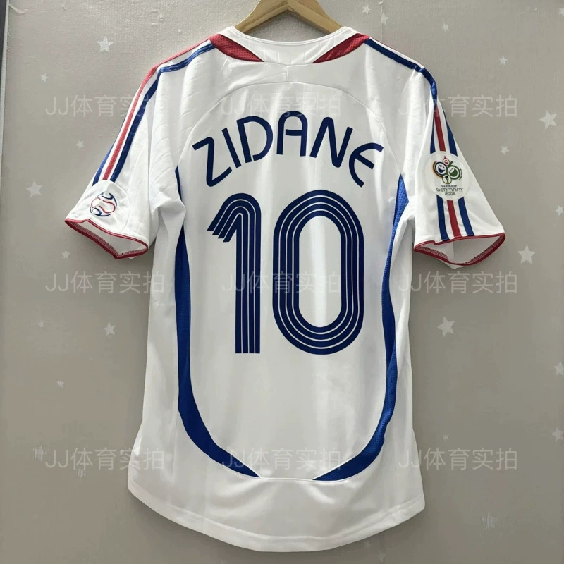 Ретро джерси AC Роналдо Zidane Мартин Нигерия Месса Испания Гусарский национальная сборная
