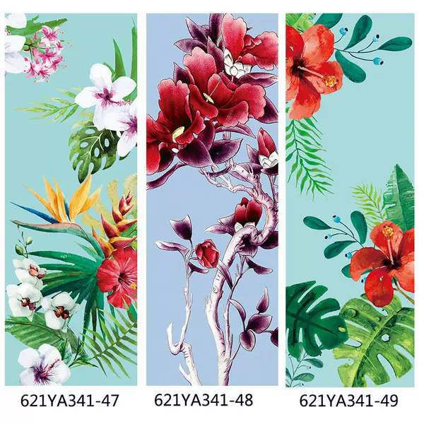 621yoga Flower Forest like brocade yoga non-slip sweat-absorbent fitness exercise microfiber yoga towel Pilates mat