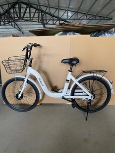 Aluminum alloy shared bicycle same model bicycle 24-inch 26-inch lady student bicycle without inflatable commuting to and from get off work
