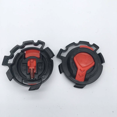 Dəbilqə (Kaska) aksesuarları Chin Buckle Clip Fixed - 03a-pair-of-three-speed-lens-fixed-bases-red