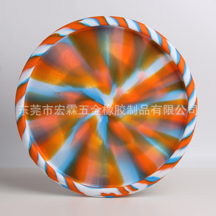 狗狗宠物训练玩具硅胶飞盘亚马逊爆款运动跨境专供