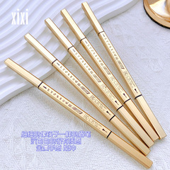 xixi小金筷極細眉筆持久不脫色自然超細學生黨平價初學者適用眉筆