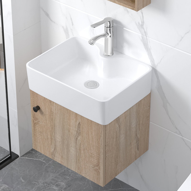 gabinete de baño tipo pequeño tipo pared tipo cerámica integral lavabo