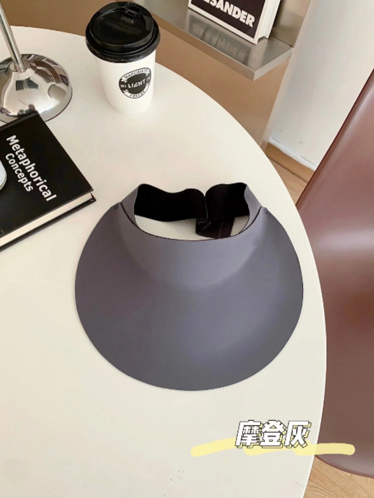 Finna Fu & gorra solar de borde grande 2024 sombrero de verano de hielo sombrero de sombrero alargado sombrero vacío gorra chica caliente