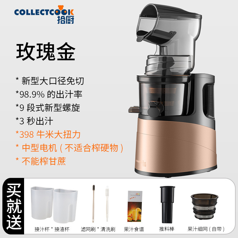 榨汁机渣汁分离家用水果全自动小型多功能果汁机炸果蔬果肉原汁机|undefined