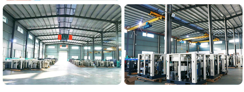 Screw-Type Air Compressor 7.5Kw Permanent Magnet Variable Frequency Silent 22Kw 37Kw Industrial Grade 380V Large Air Pump