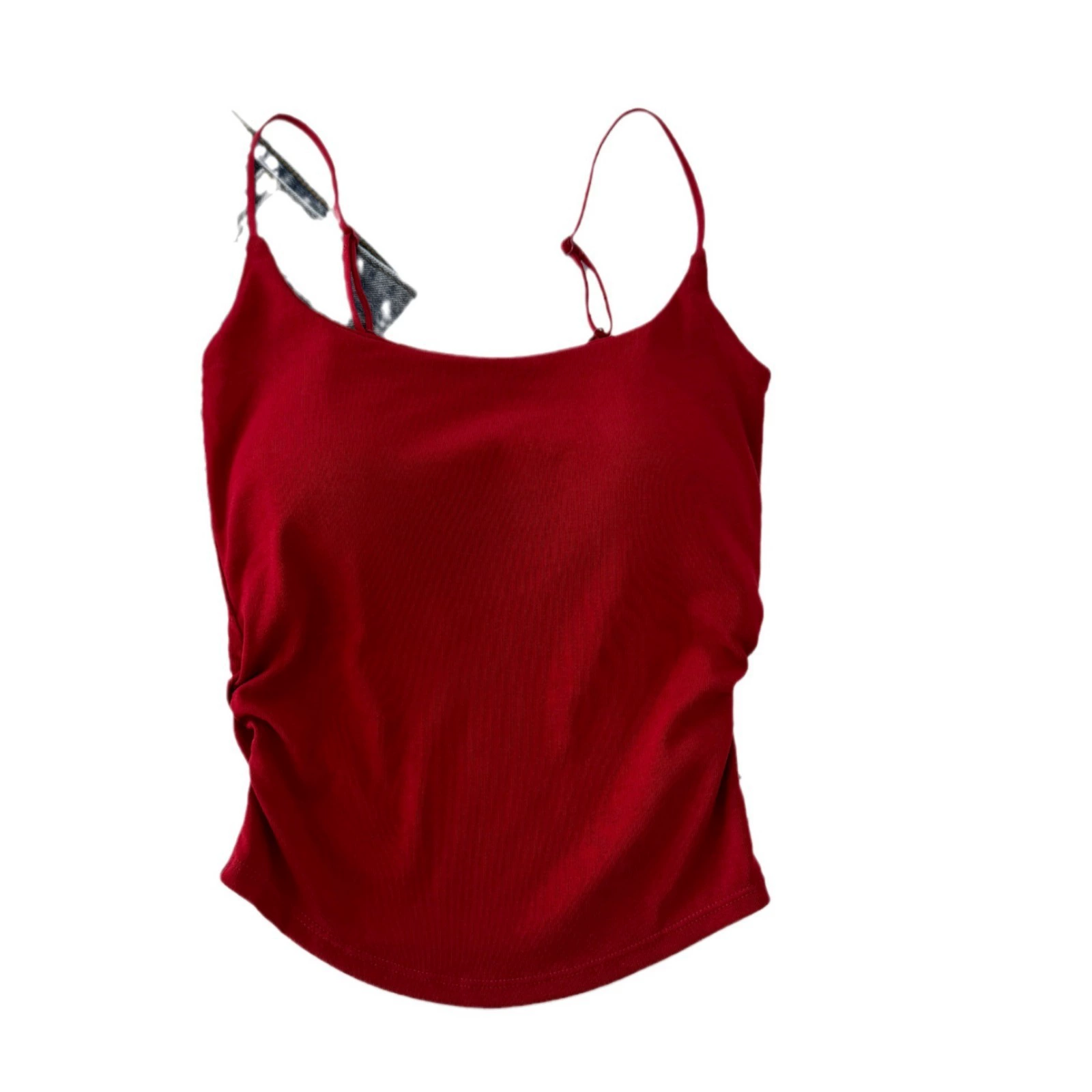 Летний топ с чашечками, дышащее защитное белье, поддерживающая майка, красивая спина