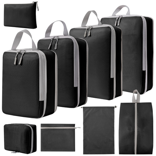 Compressed travel storage bag set digital toiletries and cosmetics storage bags shoes luggage clothing travel storage bags