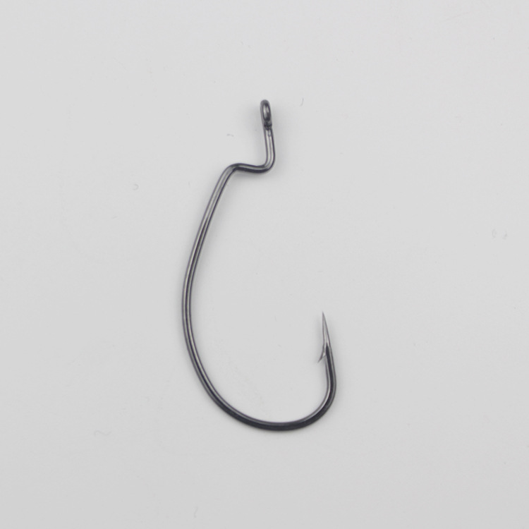 Reinforced crank hook, wide-belly lure, barbed bulk soft bait, soft worm, perch, mandarin fish, cocked mouth, long handle sea fishing