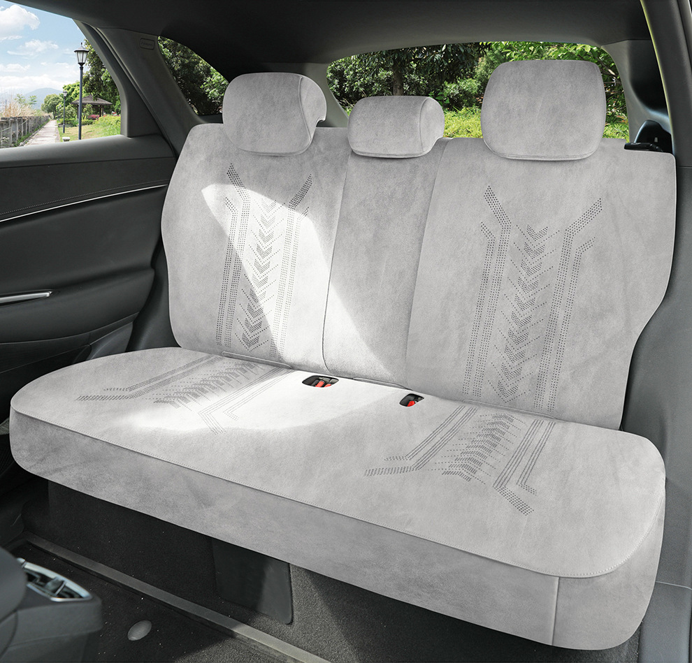Byd Hiace 05Dmi Special Car Seat Cushion, Universal Seat Cover for All Seasons, Suede Leather Ventilated Saddle Cushion Seat Cover