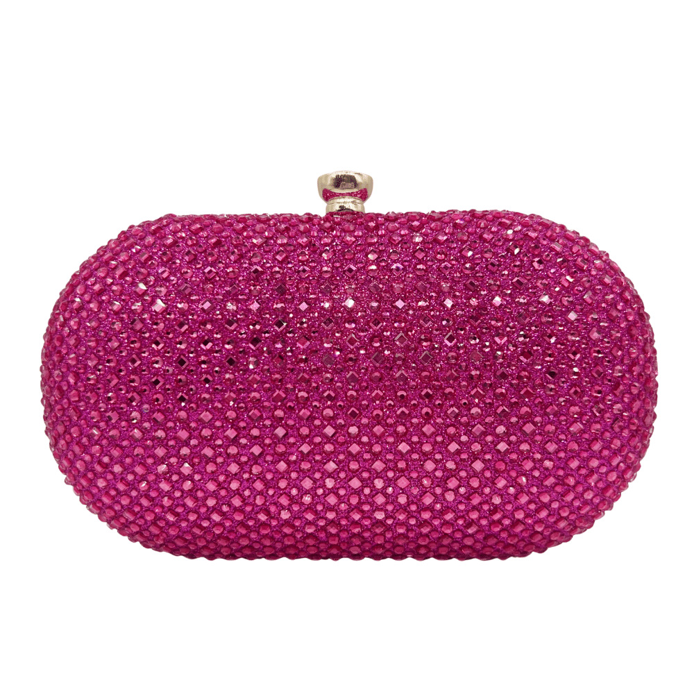 Túi clutch nữ đính đá sáng bóng dự tiệc thanh lịch — vàng nhạt, bạc, ngọc lục bảo, màu xanh đậm chi tiết 11