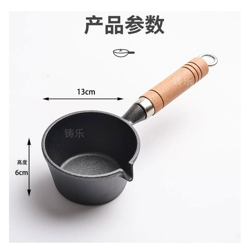 Новый маленький pot с горячим маслом, кастрюля из чугуна для жарки яиц с масляной каплей, антипригарное дно, мини-ножная кастрюля для жареных яиц