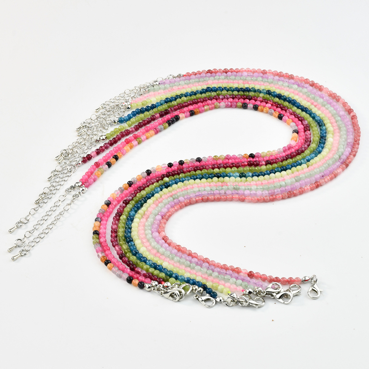 Style Simple Géométrique La Pierre Naturelle Collier En Masse display picture 2