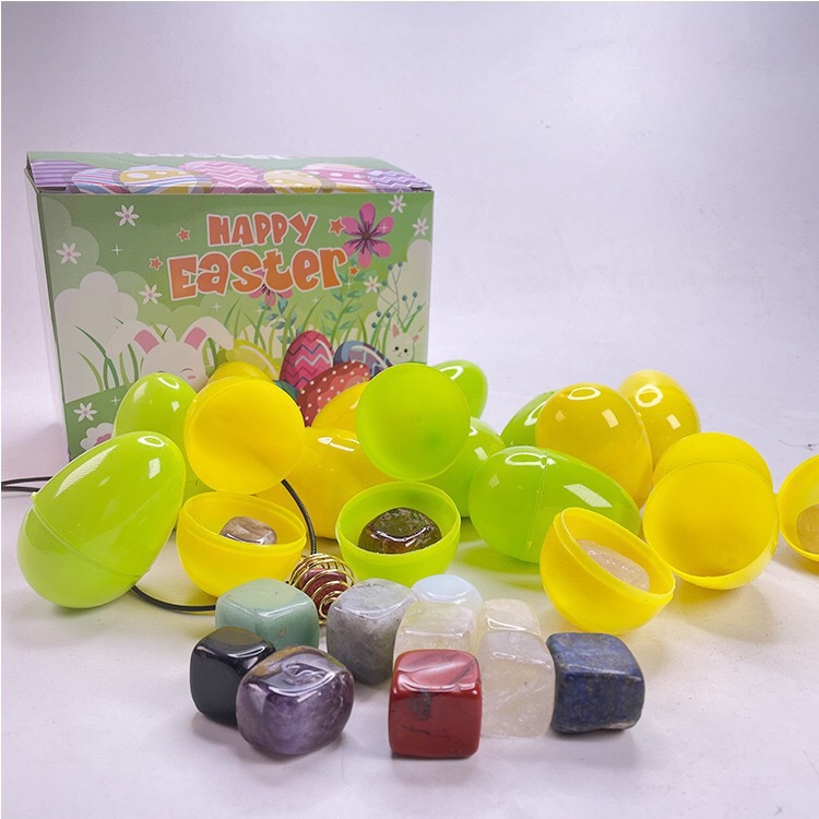 Huevo de Pascua de descompresión traje de dinosaurio caja ciega niños fiesta juguete DIY simulación huevo juguete de Pascua