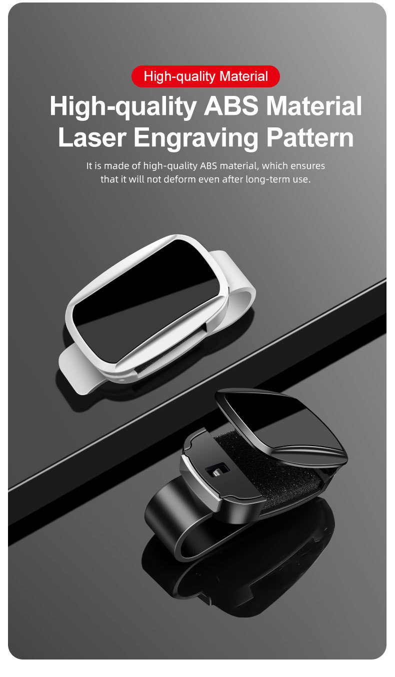 Cross-Border Standard Car Glasses Clip Logo Optional Car Glasses Holder Clip Logo Bracket Car Glasses Holder Wholesale