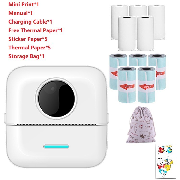 Mini Impresora Térmica de Bolsillo, Impresión Térmica, Interfaz USB image 12