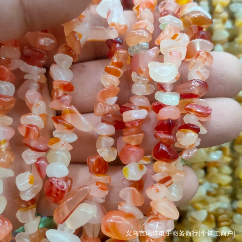天然水晶瑪瑙砂利原石 diy ジュエリーアクセサリーブレスレットビーズクリスタル消磁石砂利卸売|undefined