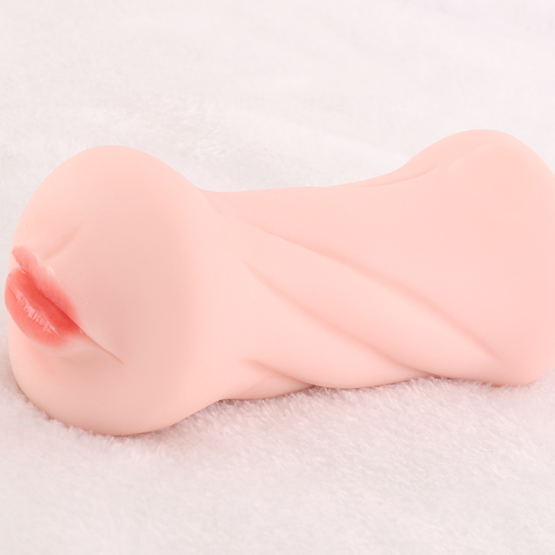 Jiuai Mouth-Shaped Manual Masturbator in TPE with Multiple Textured Variants — detail image 1