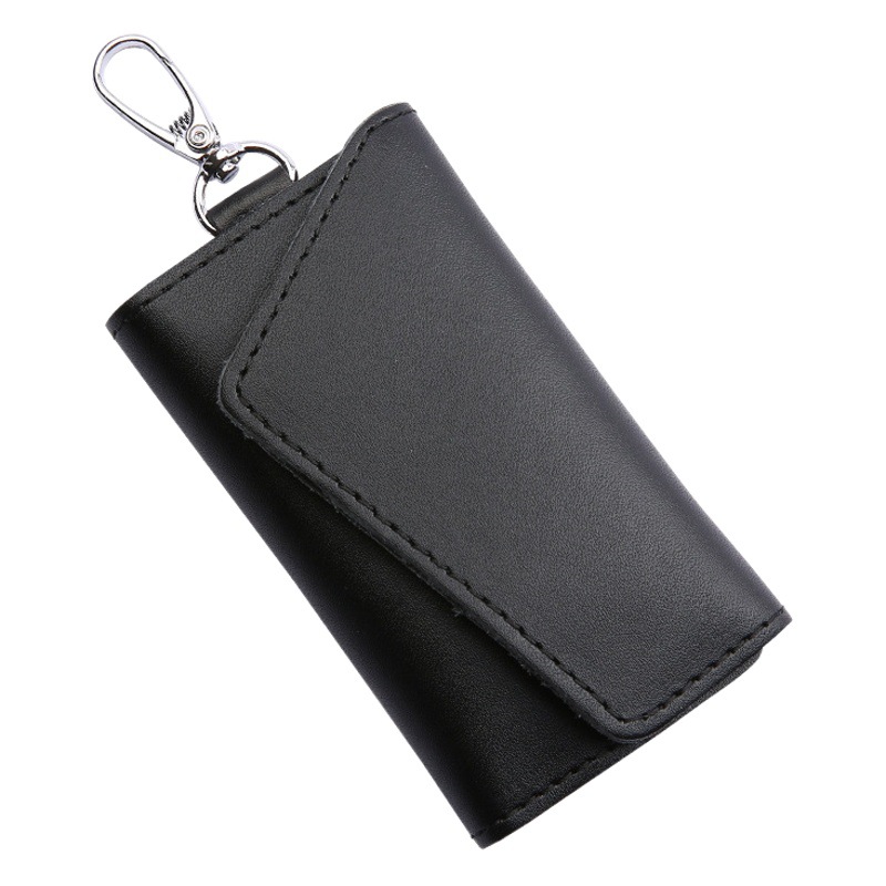 Genuine Cowhide Car Key Bag Manufacturer Wholesale Men's Key Cover Fashionable Women's Home Key Hanging Ysb-01X