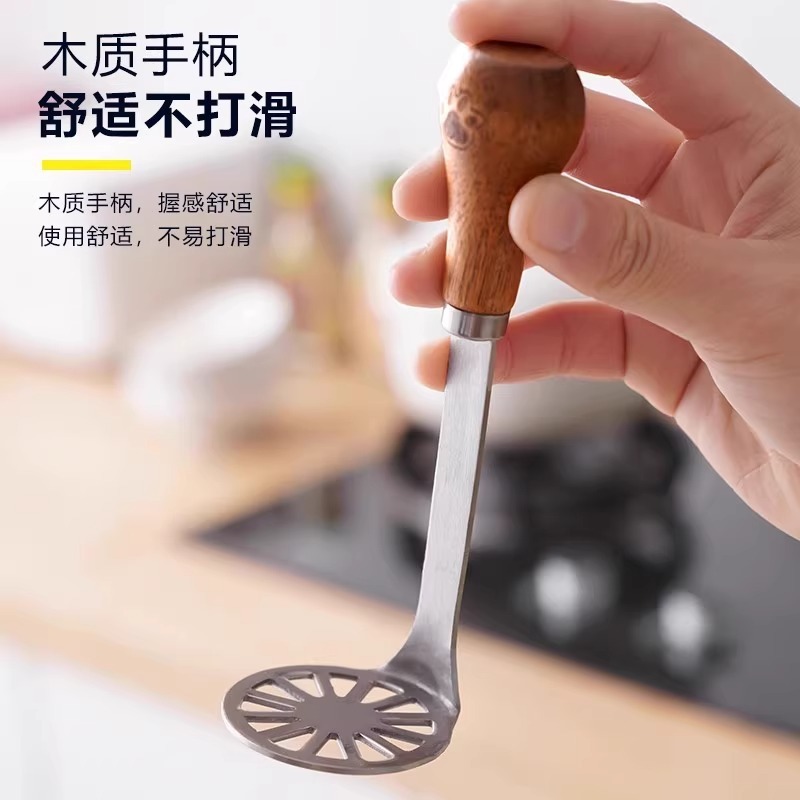 和風マッシュポテトマッシャー、ステンレス製エッグプレス、マッシュアーティファクト、家庭用ベビーフードサプリメントツール|undefined