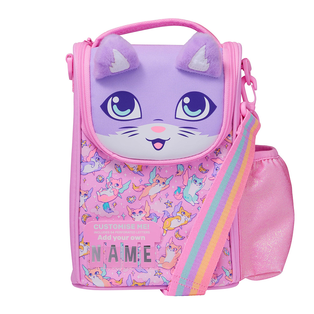 Australia smiggle doble capa Bento bolso caja de almuerzo niños de la escuela primaria BOLSA DE AISLAMIENTO impermeable bolsa de almuerzo grande