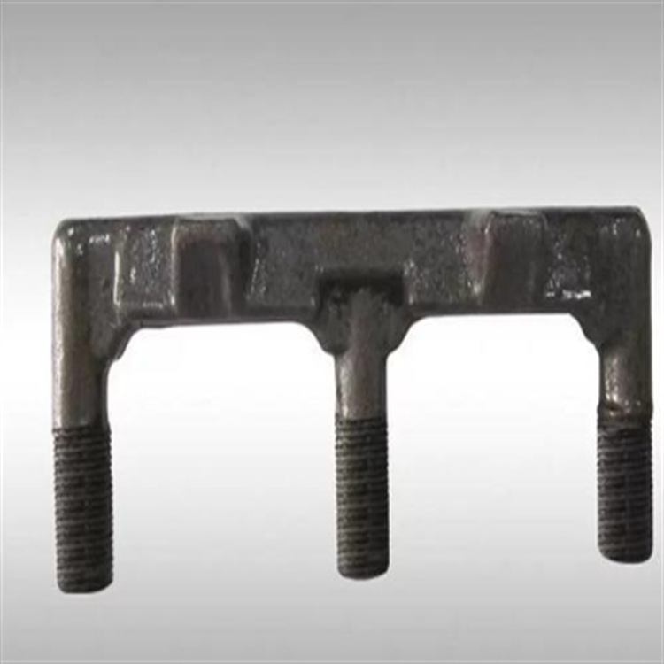 工矿铁路轨距弹条  各种配件 叁数齐全 轨道拉杆 E型螺栓
