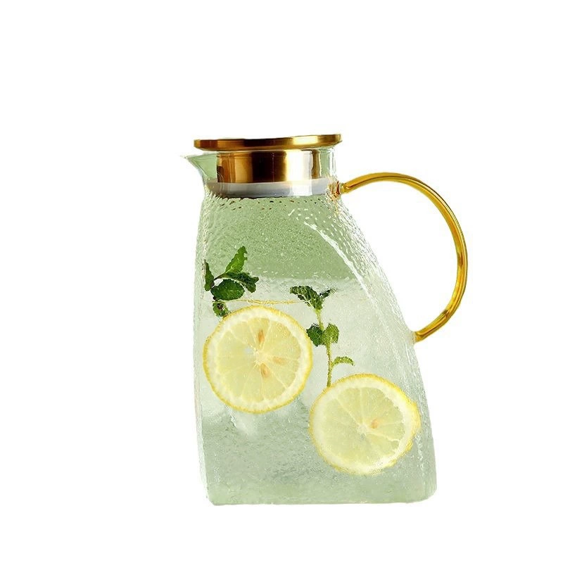 Summer capacious teapot for home use, explosion-proof glass tea