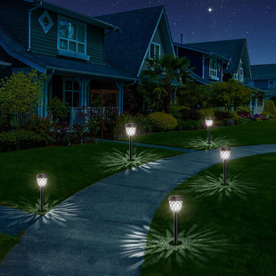 Solar ground lawn lamp courtyard lighting LED waterproof lawn lamp garden villa yard home landscape lamp